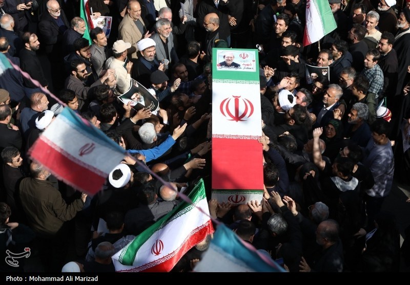 بدرقه تا بهشت؛ وداع باشکوه مردم قم با شهید لاریجانی+تصاویر شهید علی لاریجانی , شهید , اخبار قم ,