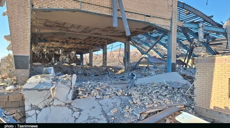 سوله ورزشی کوهدشت با موشکهای اسرائیل تخریب شد+تصاویر استان لرستان , اخبار استان لرستان ,