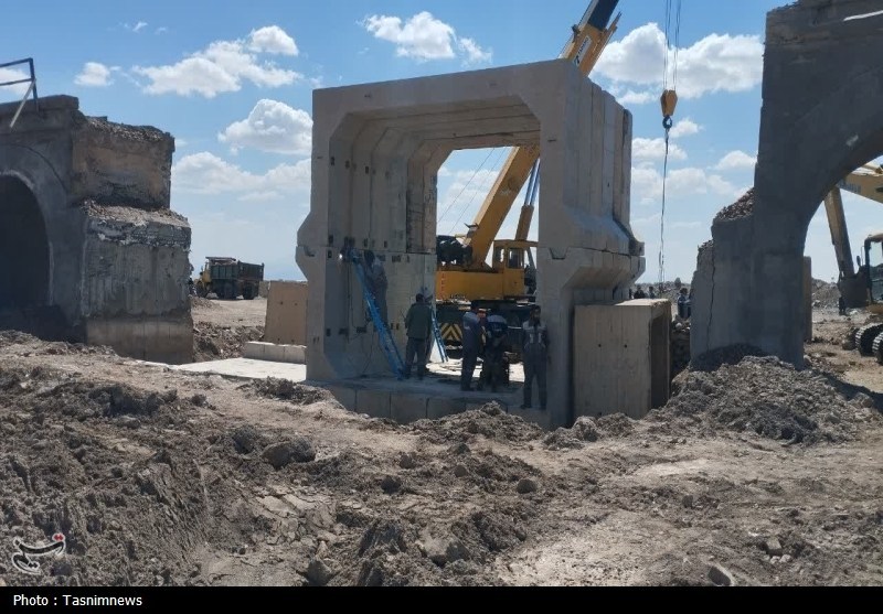 ارتباط در خط ریلی جنوب برقرار شد/بازسازی پل هفتدهانه راهآهن+تصاویر جنگ آمریکا و رژیم صهیونیستی علیه ایران , اخبار قم ,