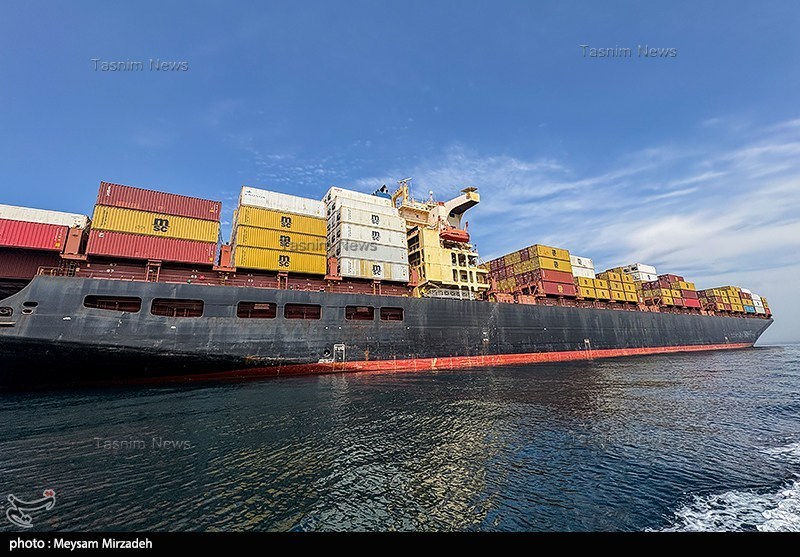 تصاویر جدید تسنیم از توقیف 2 کشتی کانتینربر اسرائیلی خلیج فارس , جنگ آمریکا و رژیم صهیونیستی علیه ایران ,