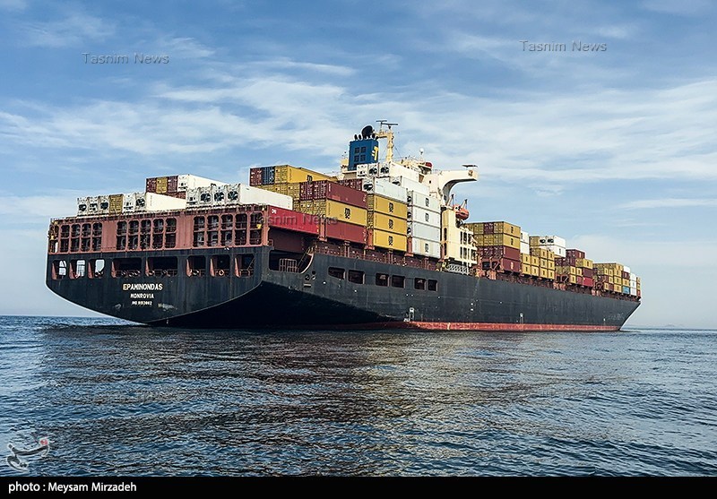 تصاویر جدید تسنیم از توقیف 2 کشتی کانتینربر اسرائیلی خلیج فارس , جنگ آمریکا و رژیم صهیونیستی علیه ایران ,