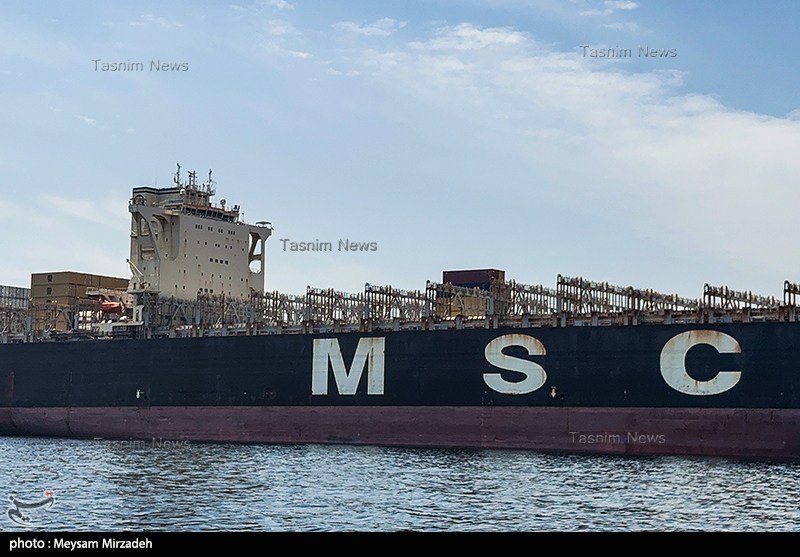 تصاویر جدید تسنیم از توقیف 2 کشتی کانتینربر اسرائیلی خلیج فارس , جنگ آمریکا و رژیم صهیونیستی علیه ایران ,