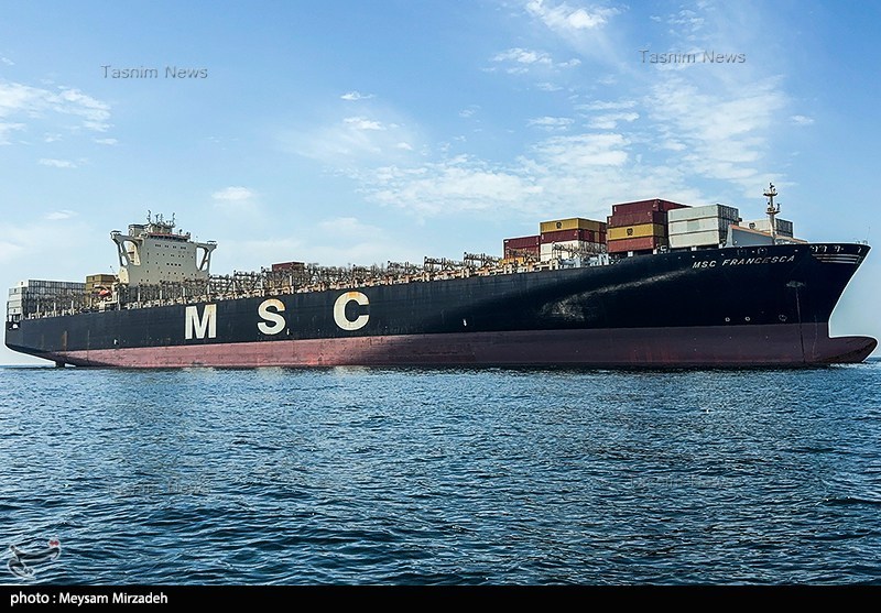 تصاویر جدید تسنیم از توقیف 2 کشتی کانتینربر اسرائیلی خلیج فارس , جنگ آمریکا و رژیم صهیونیستی علیه ایران ,