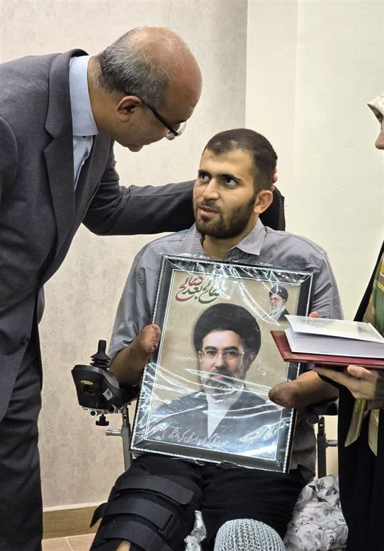 حسین محمدی قهرمانی که با قطع دو دست و دو پا لرزه بر تن استکبار انداخت اخبار استان کرمانشاه ,