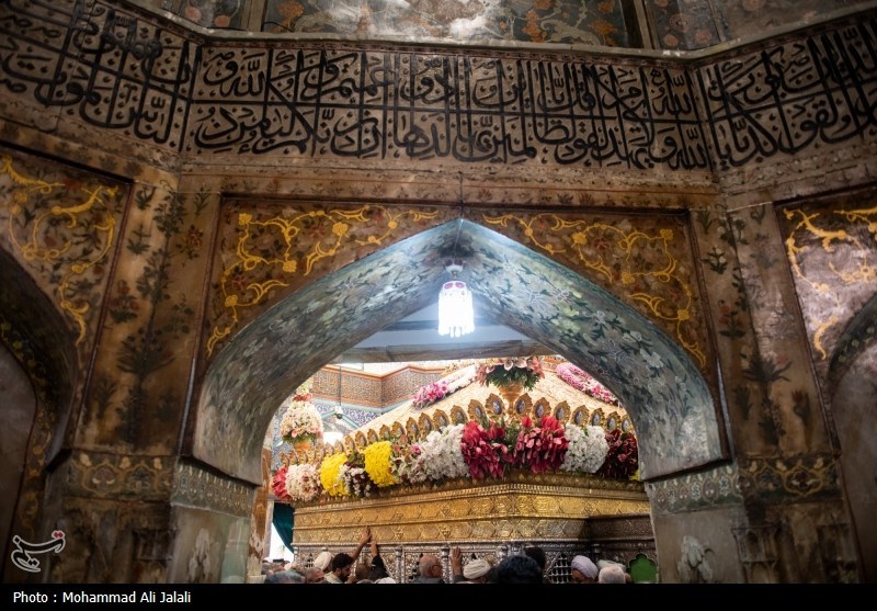 خطبهخوانی و آغاز دهه کرامت از حرم حضرت معصومه(س)+ عکس حضرت معصومه (س) , اخبار استان قم , دهه کرامت ,