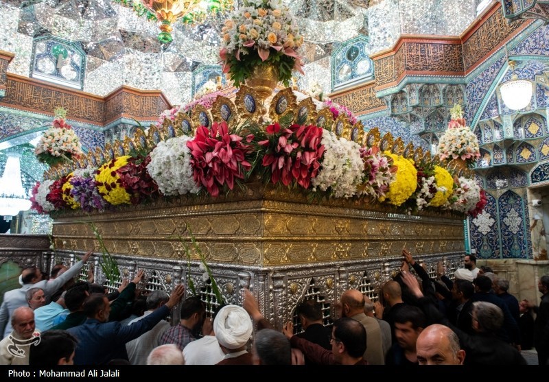 خطبهخوانی و آغاز دهه کرامت از حرم حضرت معصومه(س)+ عکس حضرت معصومه (س) , اخبار استان قم , دهه کرامت ,