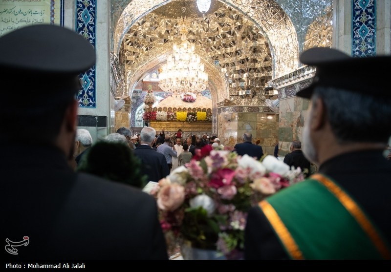 خطبهخوانی و آغاز دهه کرامت از حرم حضرت معصومه(س)+ عکس حضرت معصومه (س) , اخبار استان قم , دهه کرامت ,