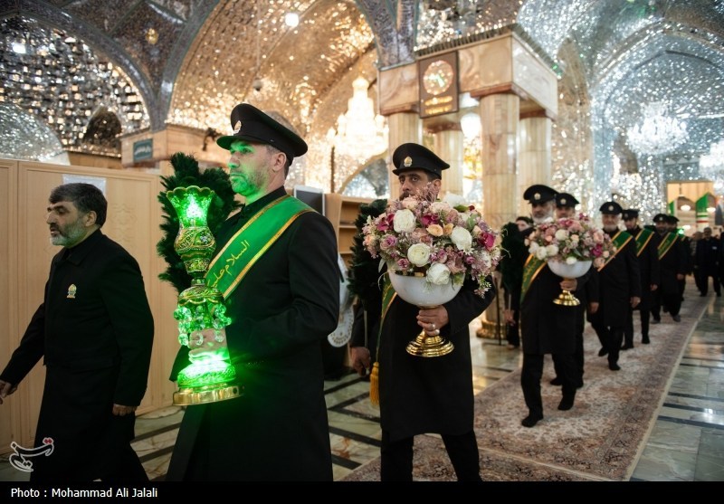 خطبهخوانی و آغاز دهه کرامت از حرم حضرت معصومه(س)+ عکس حضرت معصومه (س) , اخبار استان قم , دهه کرامت ,