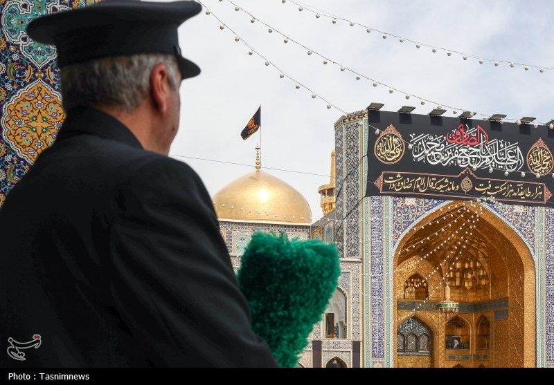 سیاهپوشی حرم امام رضا(ع) به مناسبت شهادت امام صادق(ع)+تصاویر امام صادق (ع) , شهادت , خراسان رضوی , مشهد مقدس , اخبار مشهد , حرم امام رضا(ع) , امام رضا (ع) , آستان قدس رضوی ,