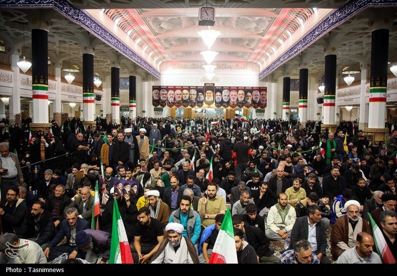 شبی ماندگار در قم؛ وداع باشکوه با سپهبد شهید موسوی در حرم+ عکس مراسم تشییع , اخبار قم , حضرت معصومه (س) ,