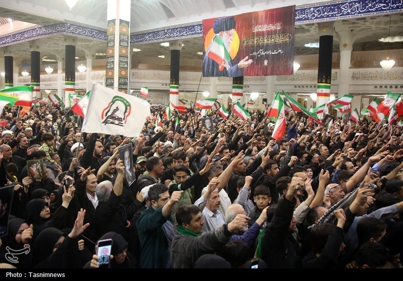 شبی ماندگار در قم؛ وداع باشکوه با سپهبد شهید موسوی در حرم+ عکس مراسم تشییع , اخبار قم , حضرت معصومه (س) ,