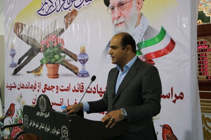 محفل انس با قرآن کریم در نخل تقی برگزار شد محفل انس با قرآن کریم در نخل تقی برگزار شد