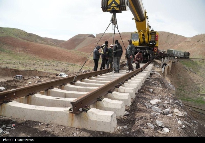 هر 6 نقطه ریلی حملات آمریکایی ـ صهیونی ترمیم شد + تصاویر هر 6 نقطه ریلی حملات آمریکایی ـ صهیونی ترمیم شد + تصاویر