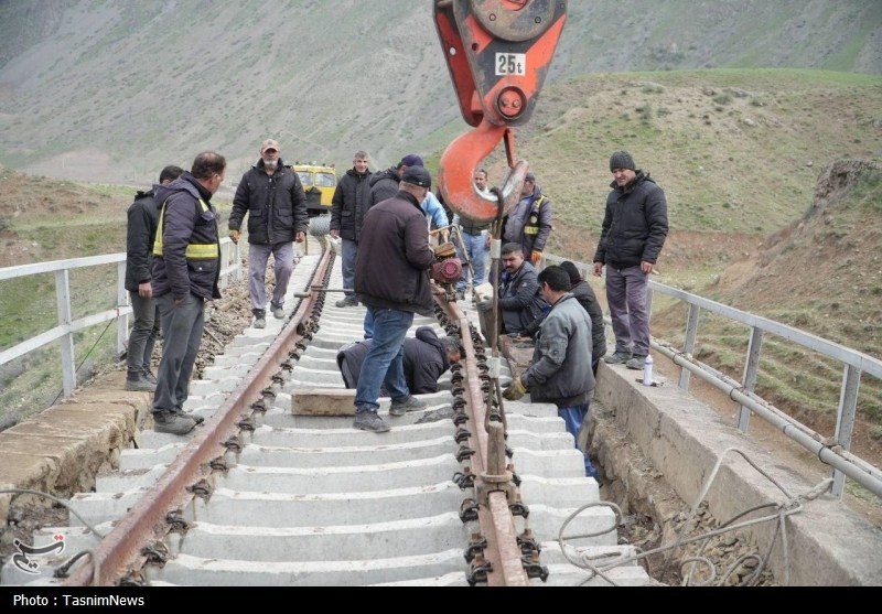 هر 6 نقطه ریلی حملات آمریکایی ـ صهیونی ترمیم شد + تصاویر هر 6 نقطه ریلی حملات آمریکایی ـ صهیونی ترمیم شد + تصاویر