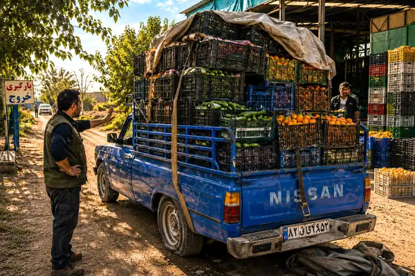قبل از گرفتن نیسان برای بار کشاورزی این ۱۰ نکته را بررسی کنید باربری با نیسان